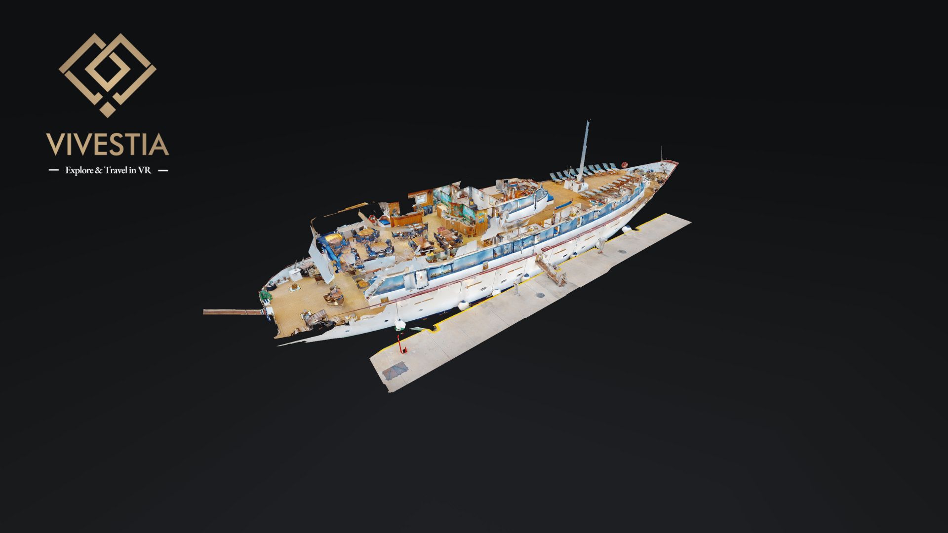 360 Virtual Tour Variety Cruises-Vivestia | Risk-Free Villas, Hotels and Cruises in VR
