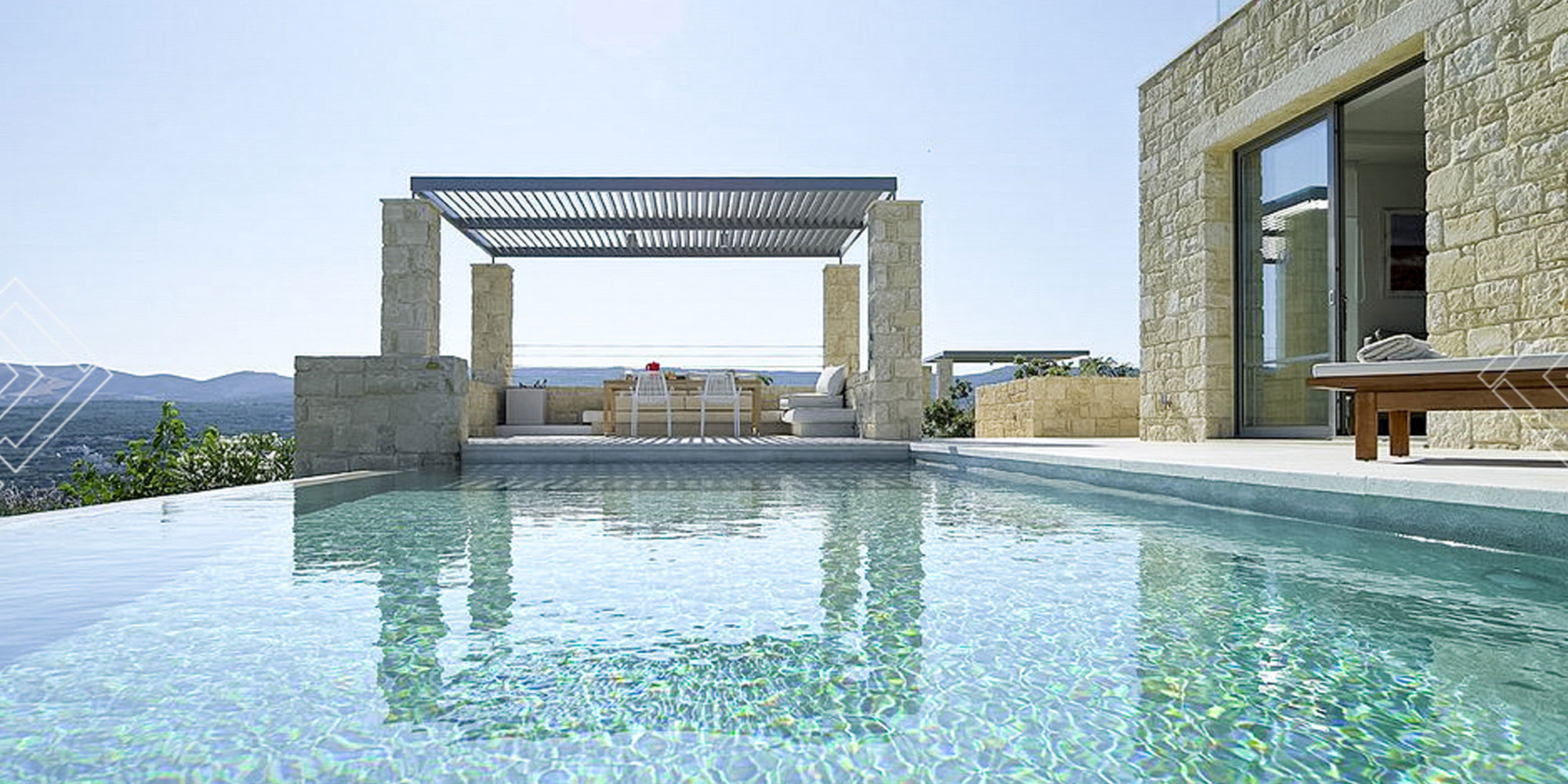 Villas with pools in Crete: Discover the Paradise-Vivestia | Risk-Free Villas, Hotels and Cruises in VR