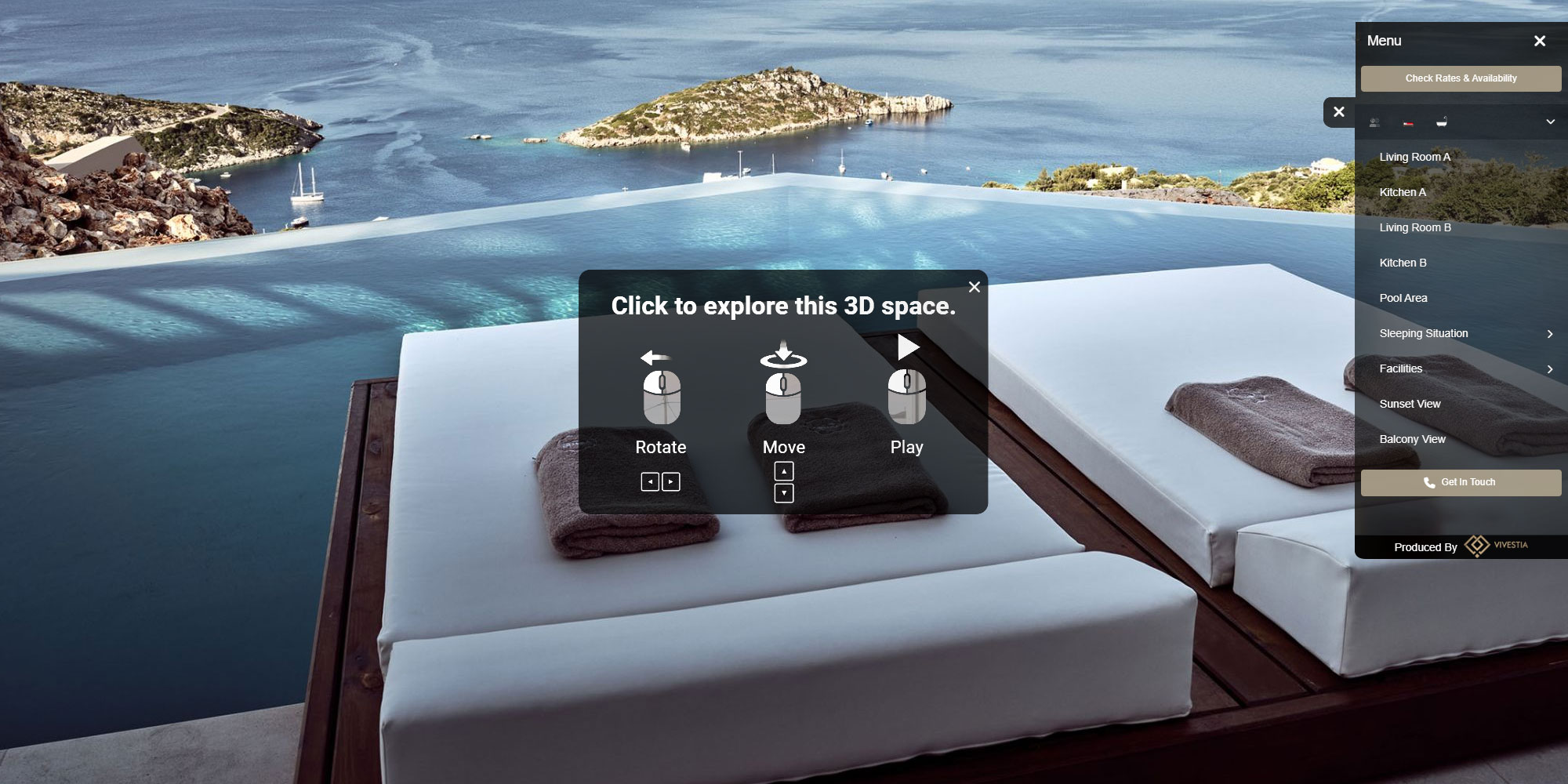 How to create 360 virtual tour?-Vivestia | Risk-Free Villas, Hotels and Cruises in VR